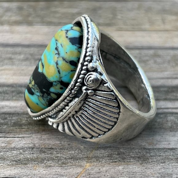 Ring Silver Tone Fashion Rings Jewelry Unisex Ring - Picture 5 of 11